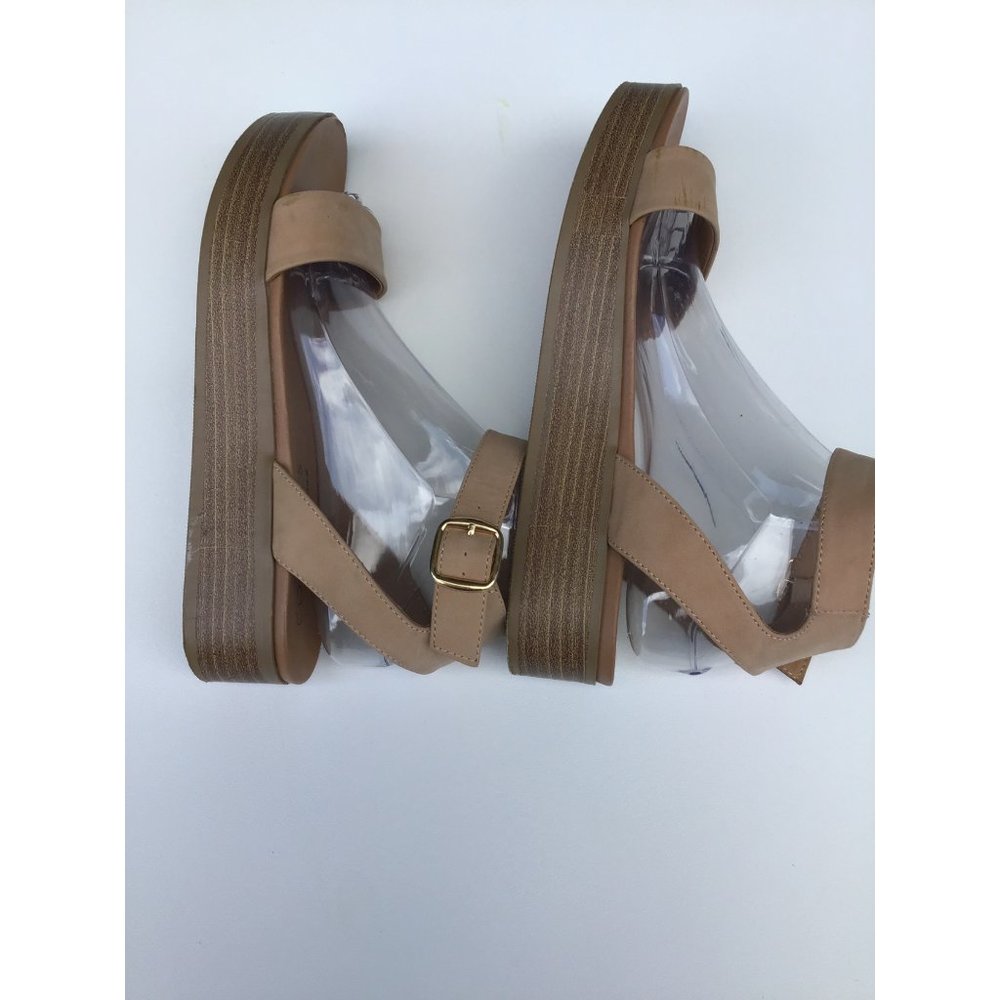 Coconuts by matisse Adjustable strap Sandels nude size 10MPre-Owned - Picture 6 of 12